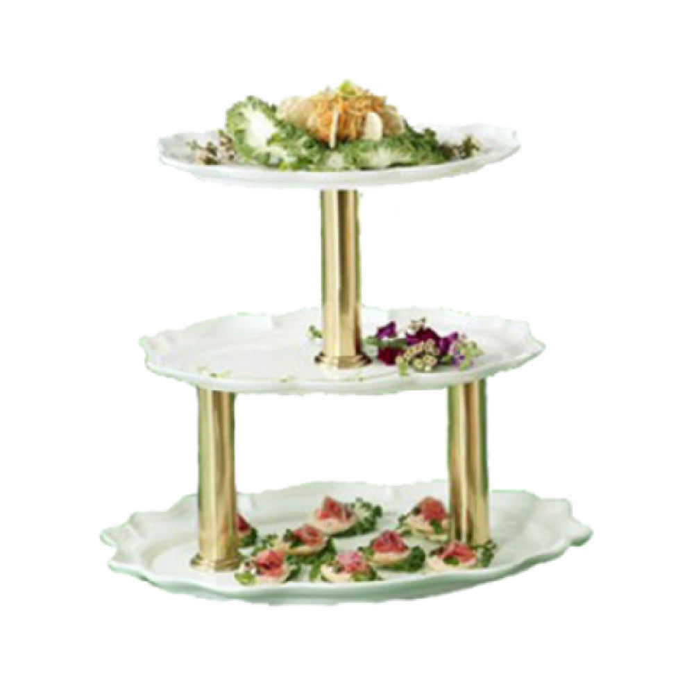 Bon Chef 2030TTDUSTYR Display Stand 3-tier 24" X 19" X 20"