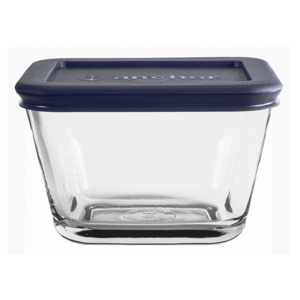 Anchor Hocking 85911L20 Food Storage Container 1-7/8 Cup 4-3/4"L X 3-3/4"W X 3-1/4"H