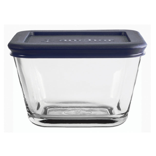 Anchor Hocking 85911L20 Food Storage Container 1-7/8 Cup 4-3/4"L X 3-3/4"W X 3-1/4"H
