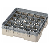 Cambro 25S318184 Camrack® Glass Rack With Soft Gray Extender Full Size