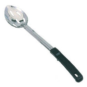 Omcan 80732 15-inch Stainless Steel Perforated Basting Spoon With Stop-Hook Handle