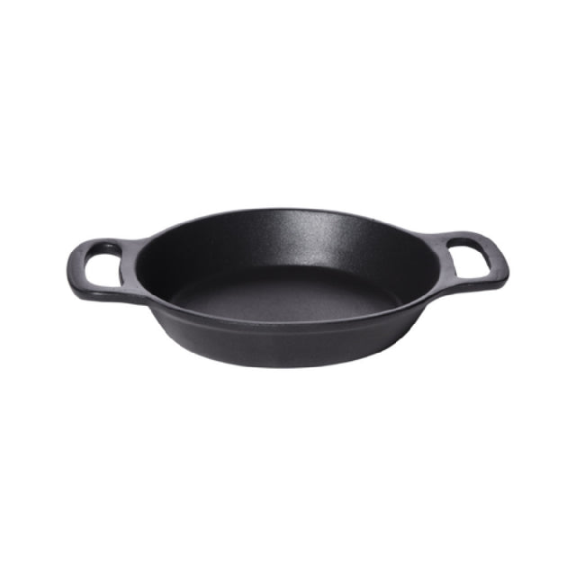 GET Enterprises SKRO-14-ABK Heiss™ Server 14 Oz. 6.03" Dia. X 1.09" H (Serving Area 8.77" L X 6.37" W X 1.37" H)