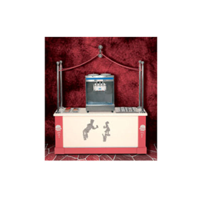 Bon Chef 50108 Ice Cream Station 72" L X 30" W Without Soft Serve Machine