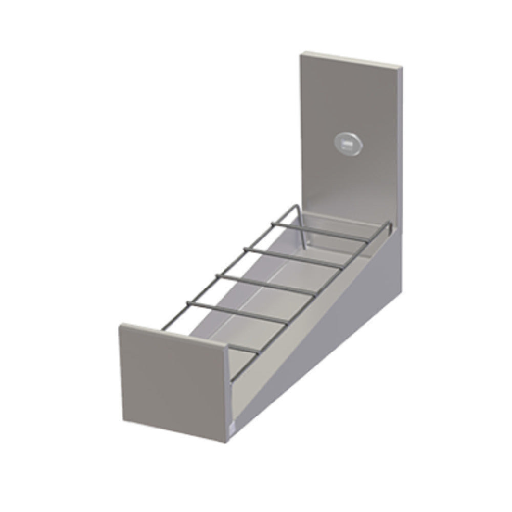 Perlick TSCE12SSR-BP Tobin Ellis Signature Slanted Liquor Rack With Integrated Blender Platform
