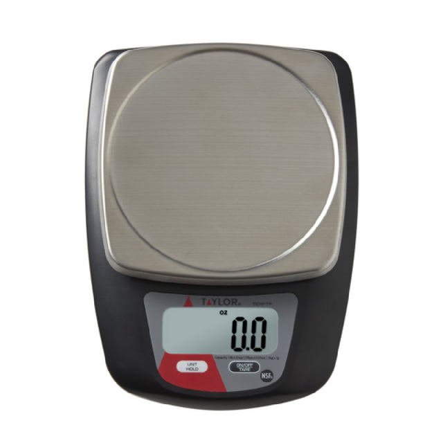 Taylor TE11FTPBL Precision Scale With Bowl 11 Lb. Wireless Display With 1.0 LCD