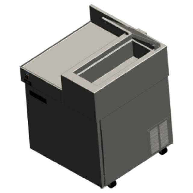 Delfield F18MC33-BLSNP Liquitec® High Performance Refrigerated Counter Mega Top