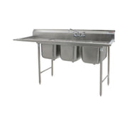 Eagle 414-24-3-18L 414 Series Sink Three Compartment 98-3/4"W X 31-3/4"D