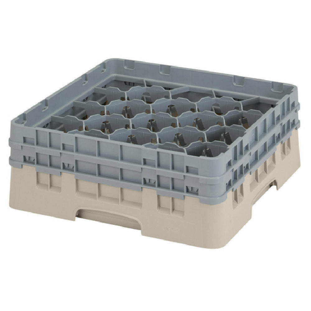 Cambro 20S434184 Camrack® Glass Rack With (2) Soft Gray Extenders Full Size