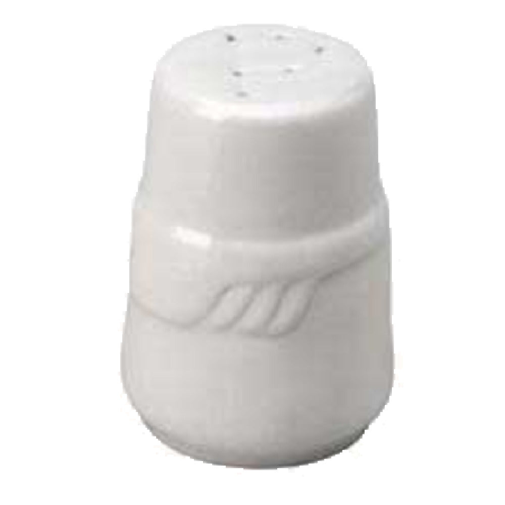 Vertex China SAU-PS-Y Pepper Shaker 2-7/8"H Sculpted Lines