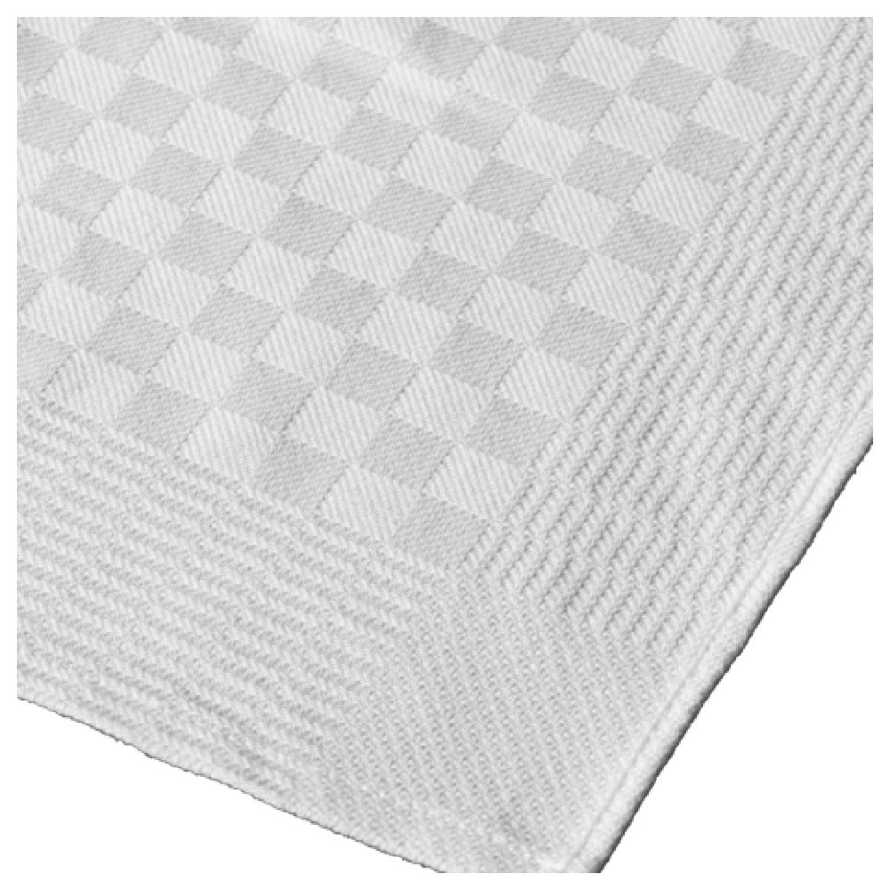 JB Prince A300 W5 Side Towel 25-1/2"L X 17-3/4"W Checkered Pattern
