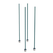 Metro BTMK3 HD QwikTRAK™ High Density Storage System Mobile Unit Kit Includes: Posts