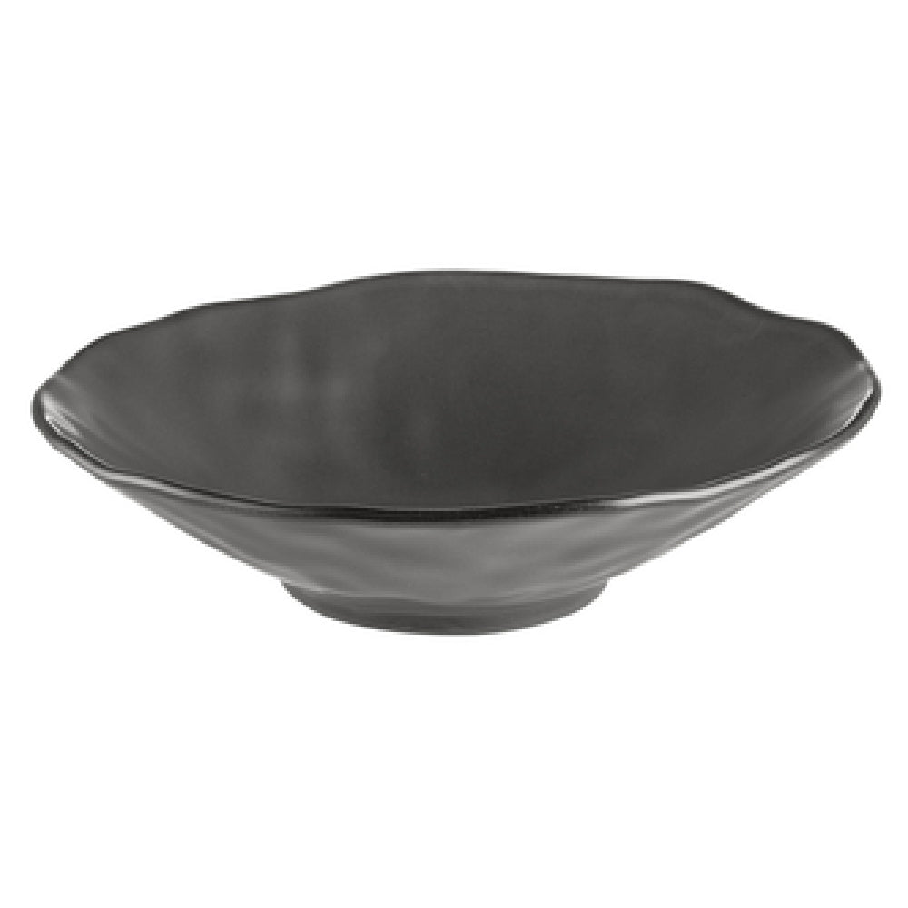 CAC China RFR-MB10 Rainforest Salad/Pasta Bowl 37oz. 10"L X 9-5/8"W X 3"H