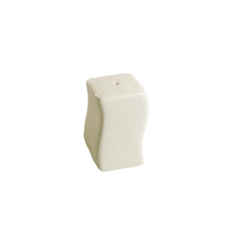 CAC China SOH-PS Soho Pepper Shaker 1-1/2"L X 1-1/2"W X 3"H Square