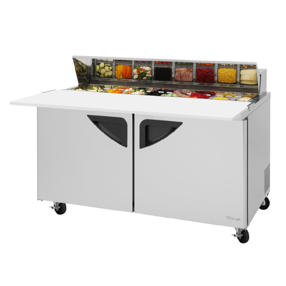 Turbo Air TST-60SD-16-N Super Deluxe Sandwich/Salad Unit Two-section 16.0 Cu. Ft.