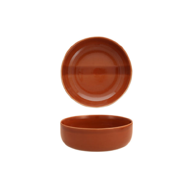 Fortessa 8200.SVEL.TC.04 Svelte Terracotta Bowl 6" (15cm)