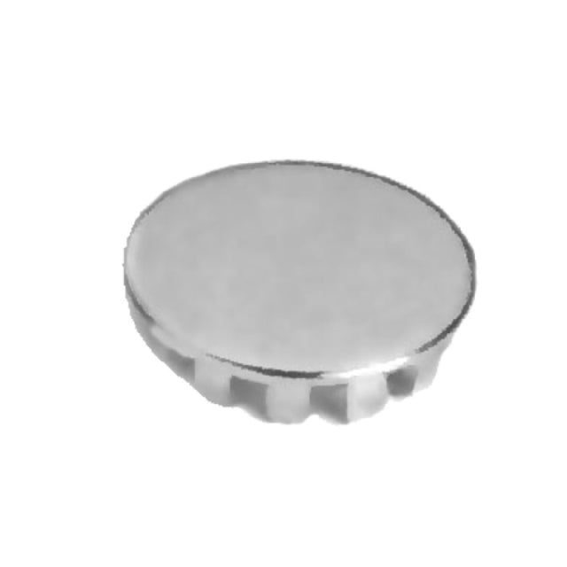 Metro 9997C Quick Ship Shelf Collar Plug (Hole Plug) Chrome Plated Cover Used To Fill Shelf Corner Collar Opening Wherever Posts Are Not Utilized