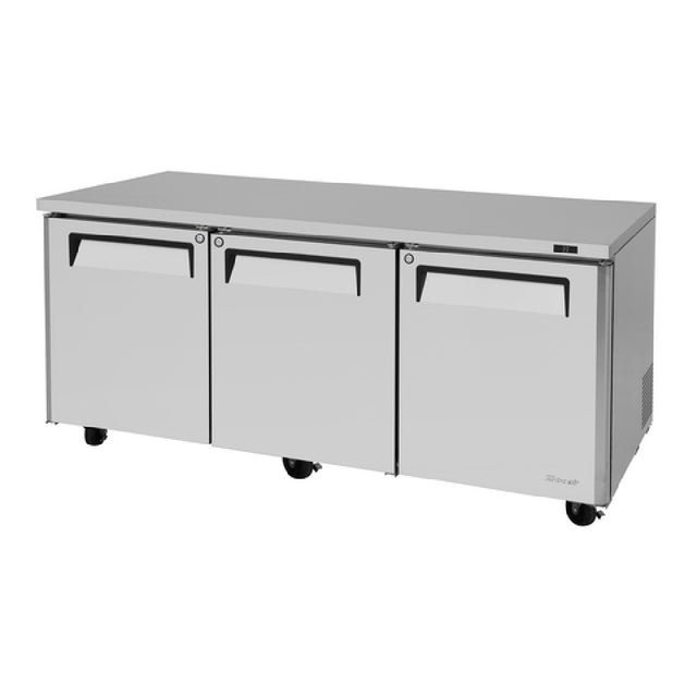 Turbo Air MUR-72-N M3 Series Undercounter Refrigerator Three-section 72-5/8"W X 30"D X 30-5/8"H