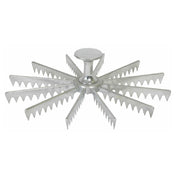 Thunder Group ALPMA012 Pie Marker 12-cut Aluminum