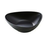 Yanco MO-209BK Moderne Soup Plate 36 Oz. 9"L X 7"W X 2-1/2"H