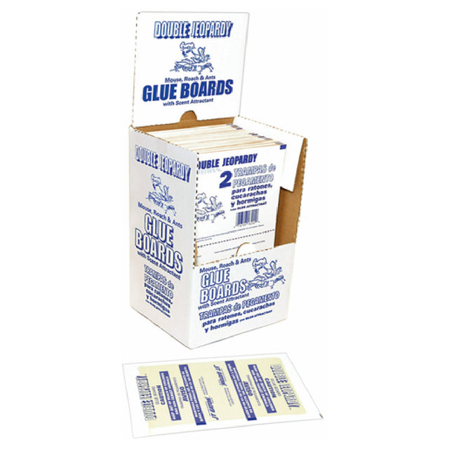 Royal JT 182B - JT Eaton Double Jeopardy Glue Board, 8-1/2" X 5-1/2", Banana Scented (72 Each Per Case)