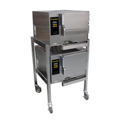 AccuTemp E32403E110 DBL Two Connected Evolution™ Boilerless Convection Steamers Featuring Steam Vector Technology
