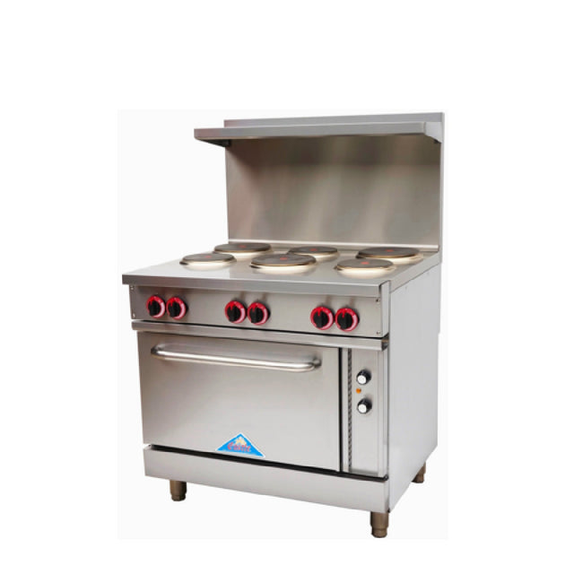 Comstock-Castle CCR6-E Restaurant Range Electric 36"
