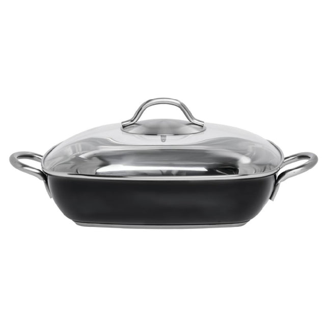 Hubert 88778 - Colorscape Pan, 161 Oz., 11"L X 11"W X 2-3/8"H