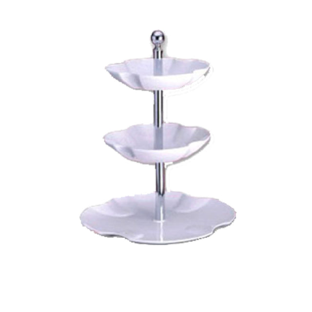Bon Chef 70061FGLDREVISION Futura Platter 3-tier Set 20-1/8"W X 26-1/2"H