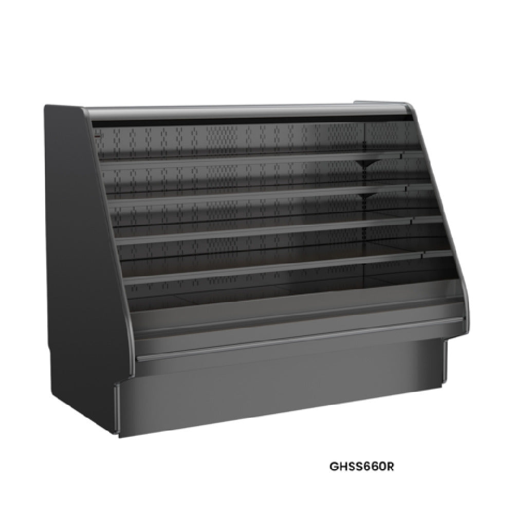 Structural Concepts GHSS660R (FLAT) Fusion® Refrigerated Self-Service Case With Flat Profile