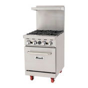 Migali Industries C-RO4B-NG Competitor Series® Range Natural Gas 24” W