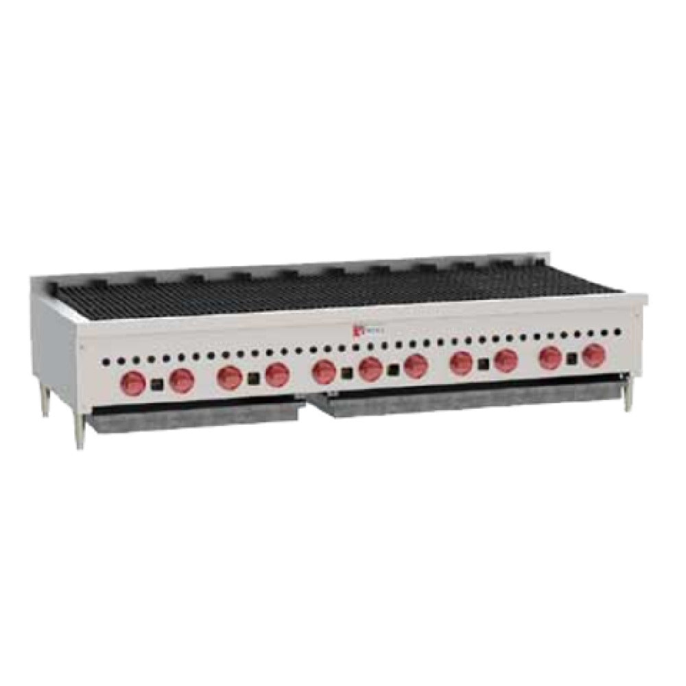 Wolf SCB60_NAT Charbroiler 60" W Countertop