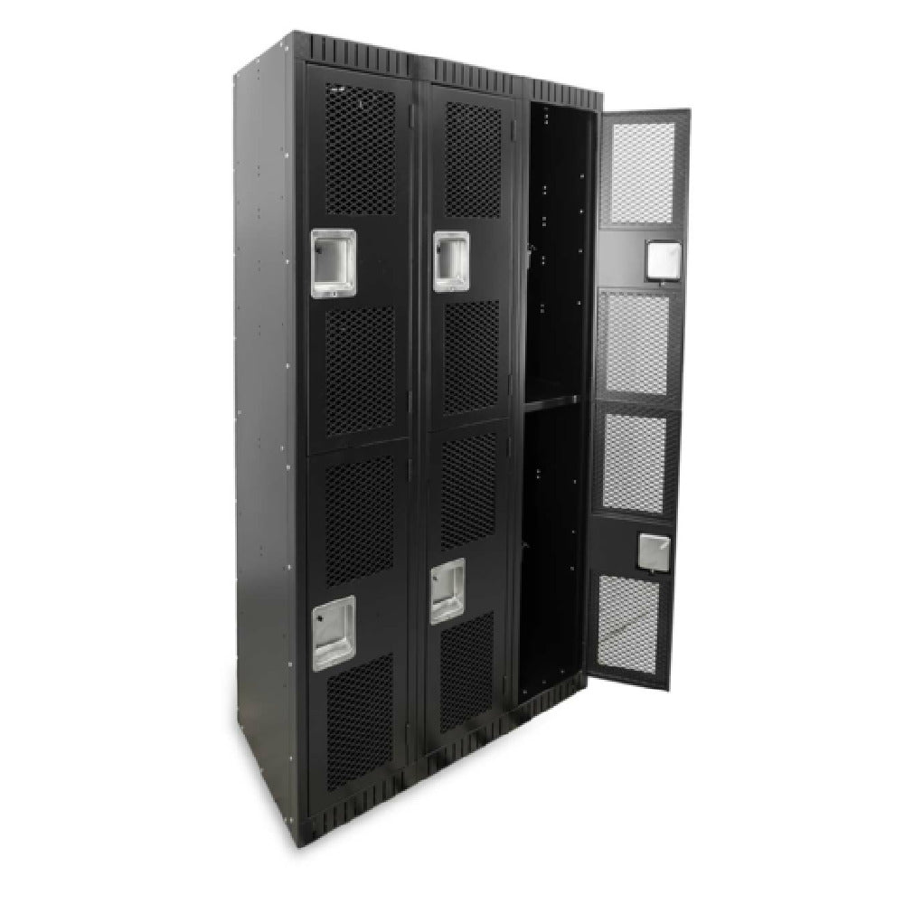 Omcan 46871 (46871) Locker 2-tier 36"W X 18"D X 72"H Overall