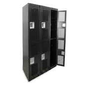 Omcan 46871 (46871) Locker 2-tier 36"W X 18"D X 72"H Overall