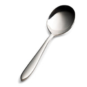 Bon Chef S4401 Luce Bouillon Spoon 6.36" 18/10 Stainless Steel