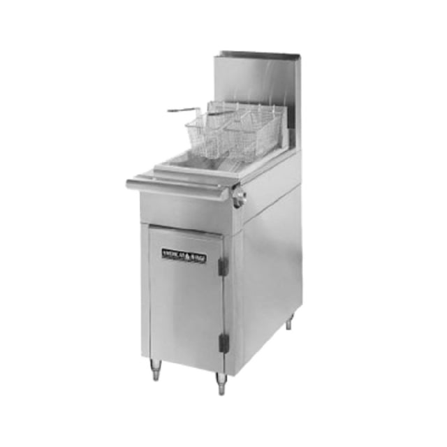 American Range HD17-50F_NAT Medallion Professional Heavy Duty Range Match Fryer