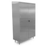 John Boos TCH-223684-X Storage Cabinet 36"W X 22-1/2"D X 84"H (2) Hinged Doors With Lock
