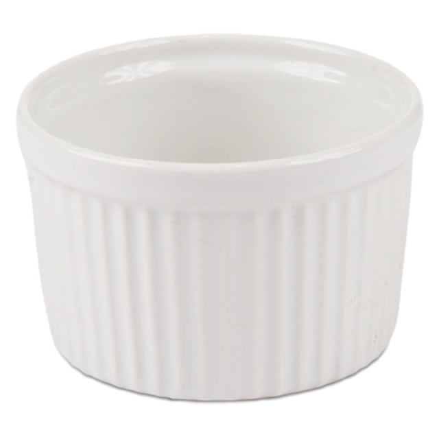 JB Prince R206 4 Souffle Dish 10 Oz. 4" Dia. X 2-1/2"H