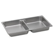 Royal ROY STP 2012 - Steam Table Pan, Full Size, 2 Compartments