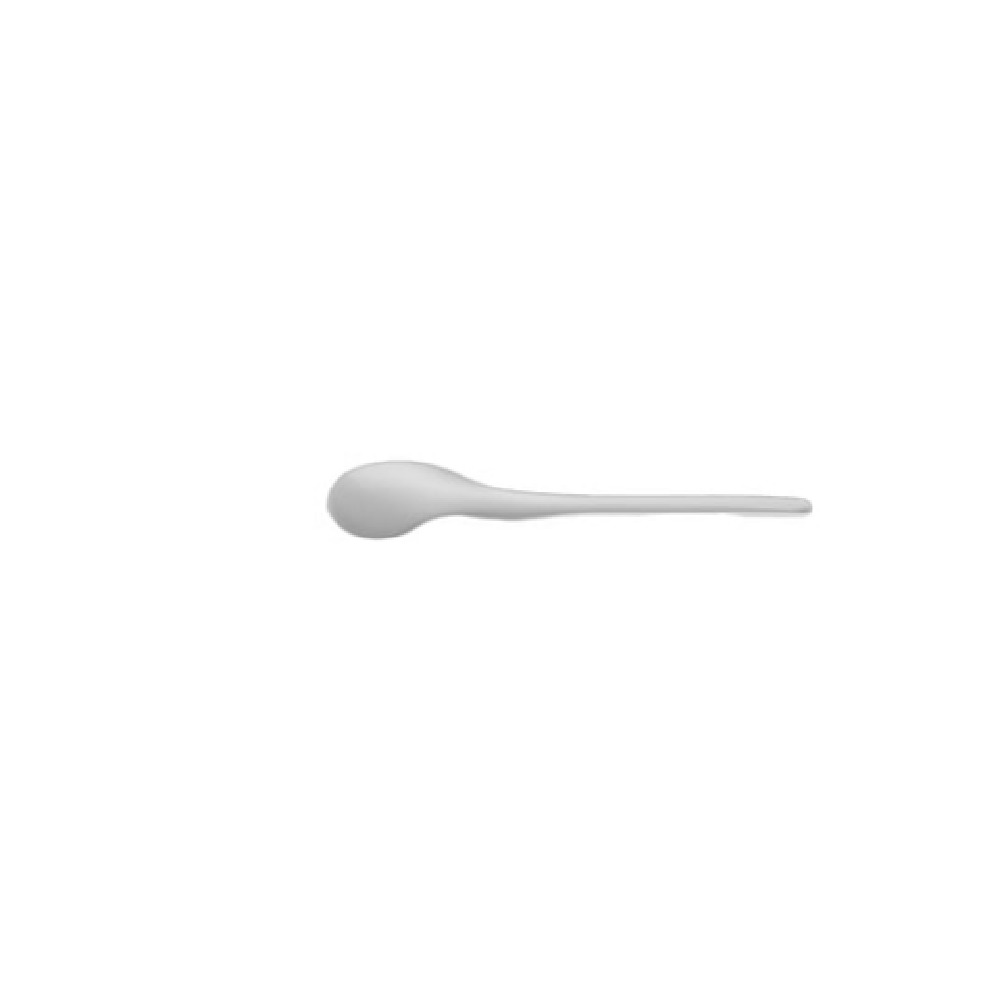 JB Prince RB397 Eco Coffee Spoon 4.5"W X .94"D X .19"H White