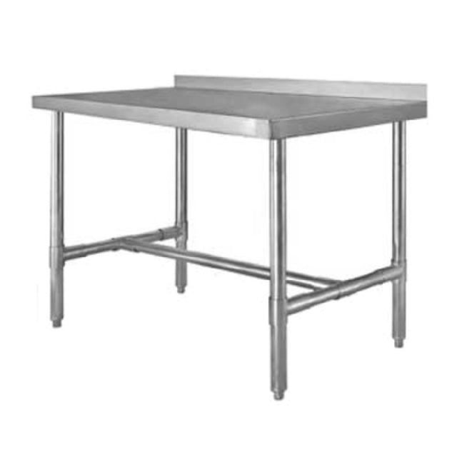 Klinger's Trading HBST2472 Work Table Open Base 72"W X 24"D X 38"H