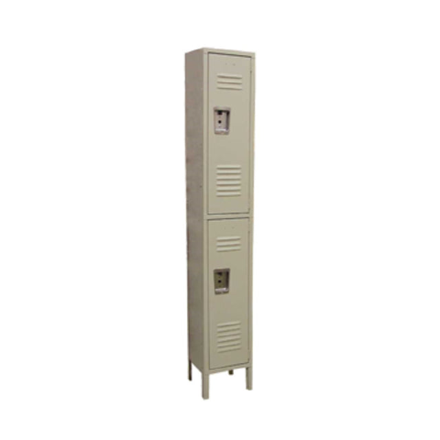 Omcan 13126 (13126) Locker 2-tier 12"W X 18"D X 78"H Overall