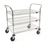 Eagle Group EU3-1830Z - Utility Cart, 3-tier, 30"W X 18"D X 40"H