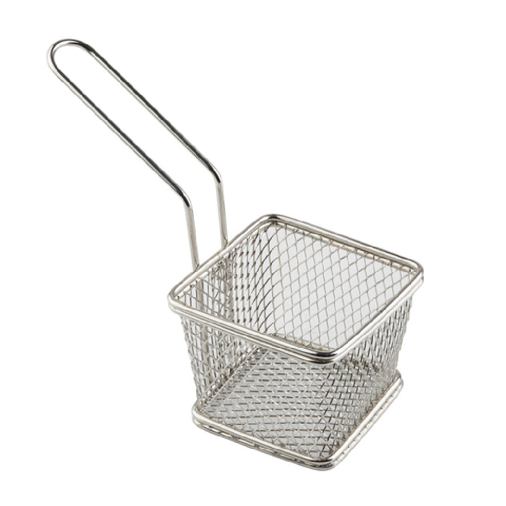 TableCraft Products 10970 - Serving Basket, 4" X 4" X 3", Square