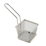 TableCraft Products 10970 - Serving Basket, 4" X 4" X 3", Square