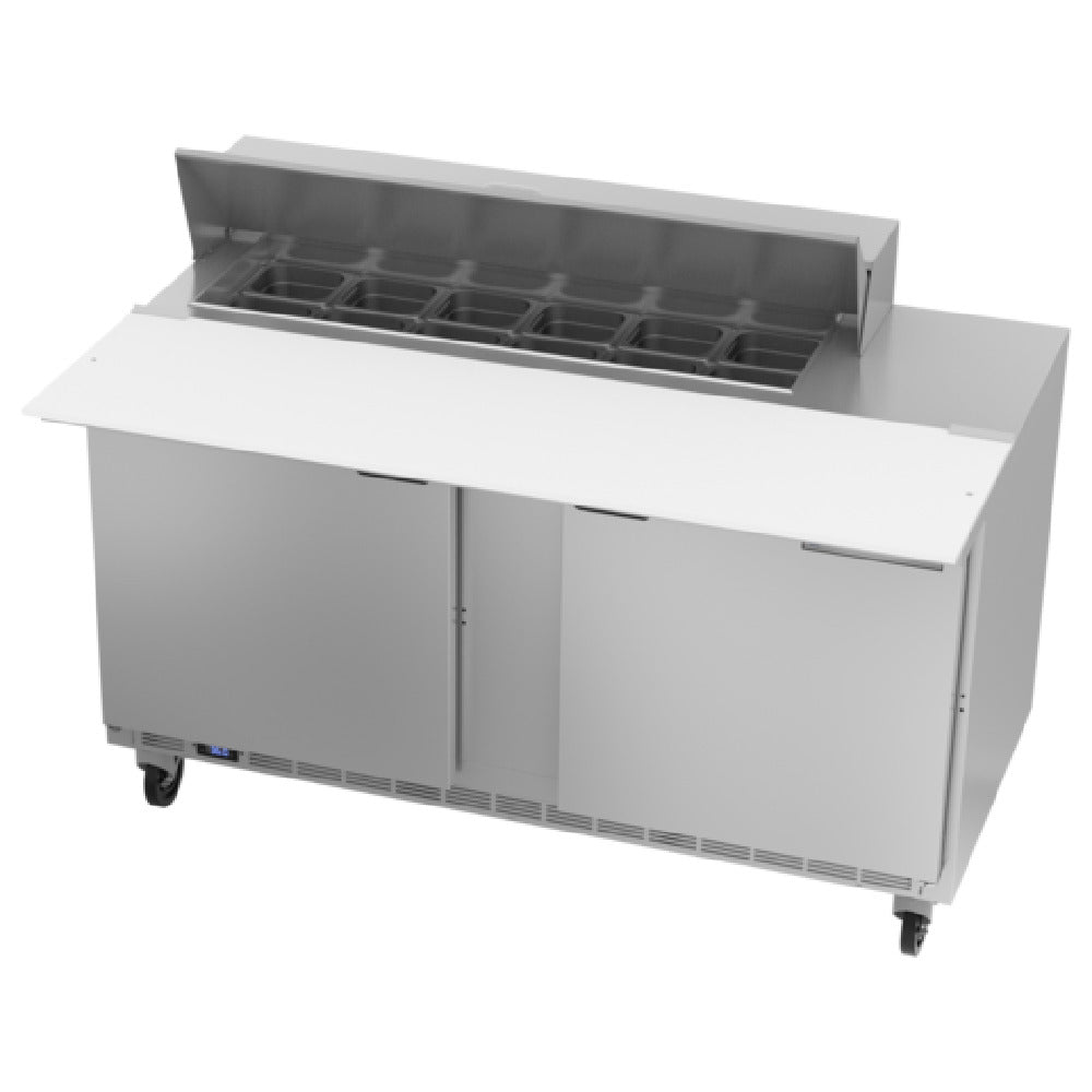 Beverage Air SPE60HC-12C Sandwich Top Refrigerated Counter Two-section 60"W