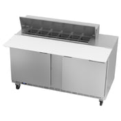 Beverage Air SPE60HC-12C Sandwich Top Refrigerated Counter Two-section 60"W