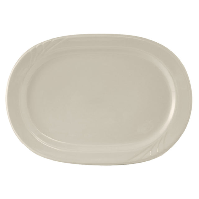 Tuxton YEH-102 Racetrack Platter 10-3/8" X 7-1/2" Oblong