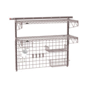 Metro SW-1848K4-45-PREP - SmartWall Complete Kit For Prep, Two-shelf, Components Include A Wall Track