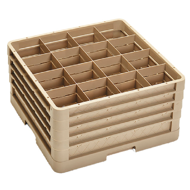 Vollrath CR4DDDD Traex®Compartment Rack Full Size (16) Compartment Cup/glass