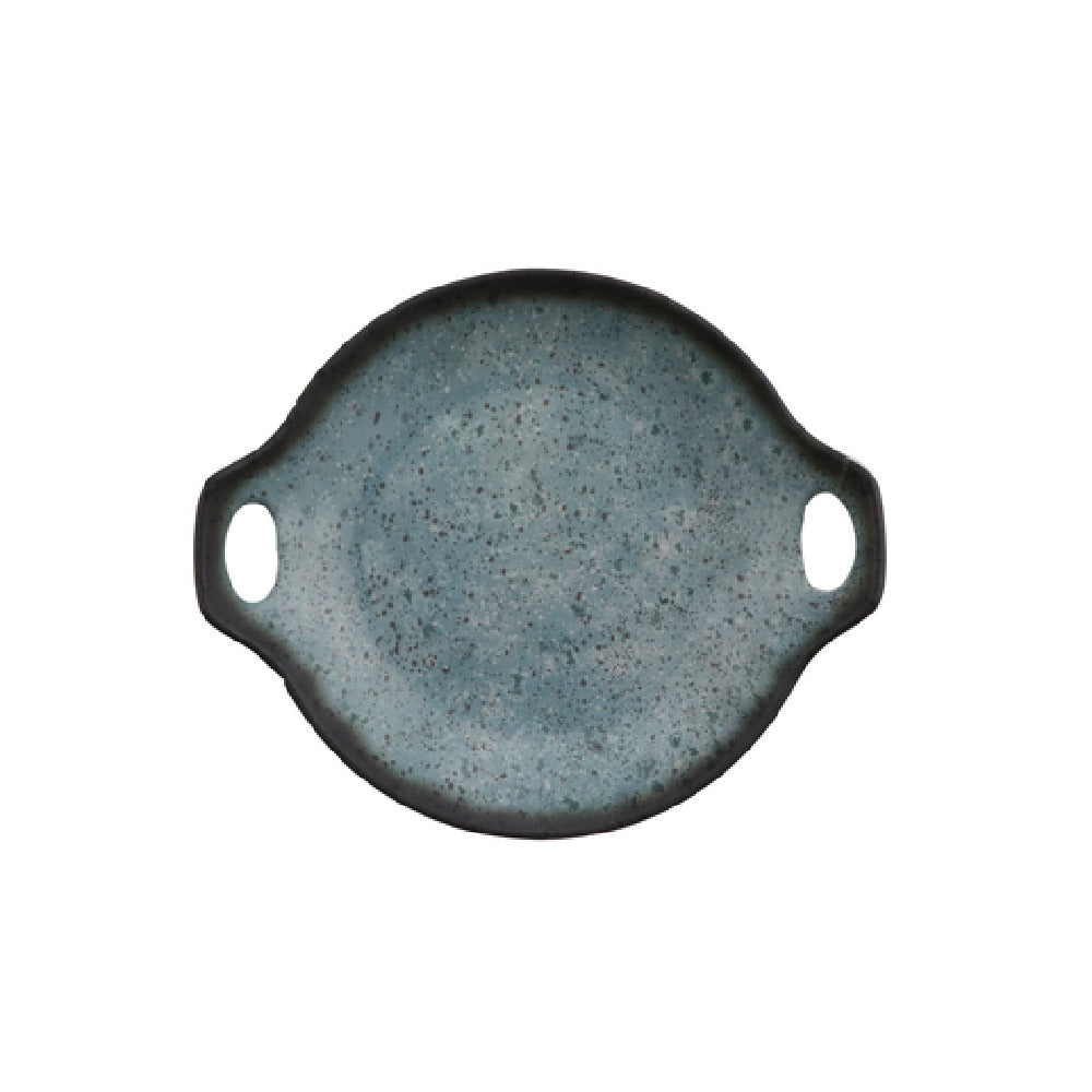 GET Enterprises 20580-REB Savor Plate With Handles 9.06" Melamine